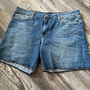 Just Black Denim Cut off shorts